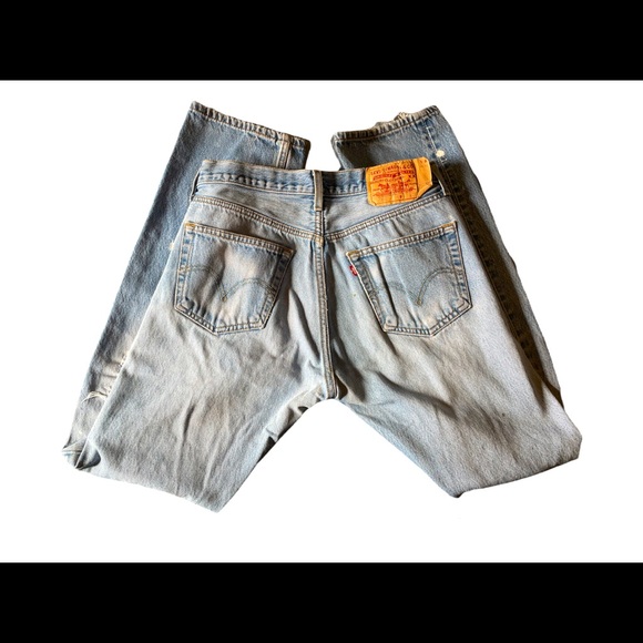 Authentic Vintage 501 Distressed Levi’s - Picture 2 of 3